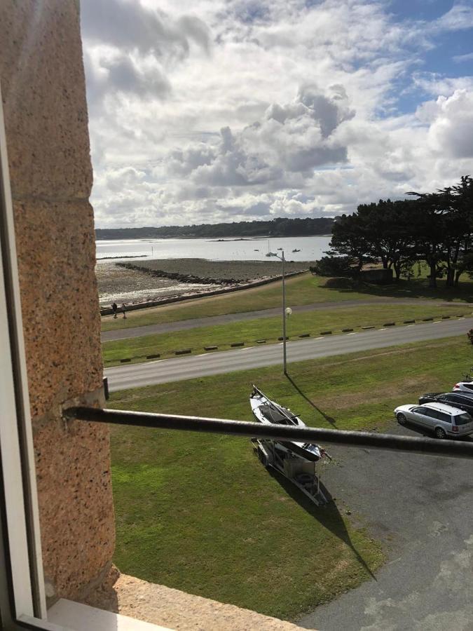 Chambre Vue Mer Dans Maison, Perros-Guirec Buitenkant foto